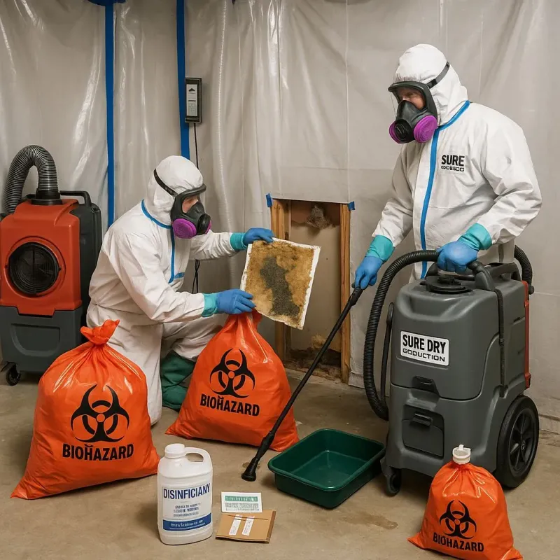 Contaminated Water Handling Protocols process in Lyford, TX